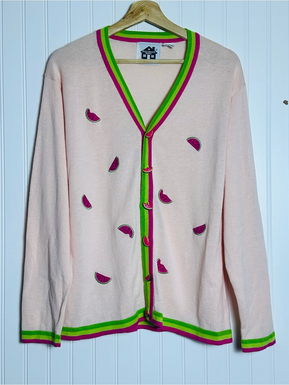Storybook Knits watermelon 🍉 sweater Medium